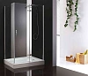 Душевой уголок CEZARES BERGAMO-W-AH-1-120/100-C-Cr-R 120x100см стекло прозрачное, профиль хром