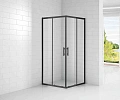 Душевой уголок CEZARES ECO-O-A-2-90-C-NERO 90x90см стекло прозрачное, профиль черный Душевой уголок CEZARES ECO-O-A-2-90-C-NERO 90x90см стекло прозрачное, профиль черный