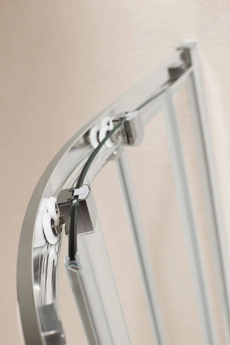 Душевой уголок CEZARES ECO-O-R-2-90-P-Cr 90x90см стекло рифленое, профиль хром Душевой уголок CEZARES ECO-O-R-2-90-P-Cr 90x90см стекло рифленое, профиль хром