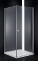 Душевой уголок CEZARES ELENA-W-A-1-80-P-Cr-R 80x80см стекло рифленое, профиль хром Душевой уголок CEZARES ELENA-W-A-1-80-P-Cr-R 80x80см стекло рифленое, профиль хром