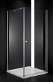 Душевой уголок CEZARES ELENA-W-A-1-90-C-Cr 90x90см стекло прозрачное, профиль хром Душевой уголок CEZARES ELENA-W-A-1-90-C-Cr 90x90см стекло прозрачное, профиль хром