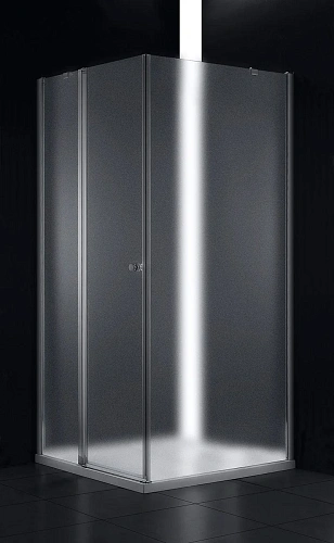 Душевой уголок CEZARES ELENA-W-A-12-90-P-Cr-L 90x90см стекло рифленое, профиль хром Душевой уголок CEZARES ELENA-W-A-12-90-P-Cr-L 90x90см стекло рифленое, профиль хром