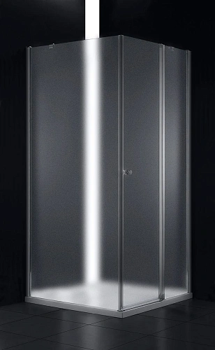 Душевой уголок CEZARES ELENA-W-A-12-90-P-Cr-R 90x90см стекло рифленое, профиль хром Душевой уголок CEZARES ELENA-W-A-12-90-P-Cr-R 90x90см стекло рифленое, профиль хром