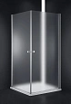 Душевой уголок CEZARES ELENA-W-A-2-80-P-Cr 80x80см стекло рифленое, профиль хром Душевой уголок CEZARES ELENA-W-A-2-80-P-Cr 80x80см стекло рифленое, профиль хром