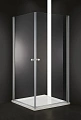Душевой уголок CEZARES ELENA-W-A-2-90-C-Cr 90x90см стекло прозрачное, профиль хром Душевой уголок CEZARES ELENA-W-A-2-90-C-Cr 90x90см стекло прозрачное, профиль хром