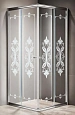 Душевой уголок CEZARES GIUBILEO-A-2-80-SCORREVOLE-CP-Cr 80x80см стекло с узором, профиль хром Душевой уголок CEZARES GIUBILEO-A-2-80-SCORREVOLE-CP-Cr 80x80см стекло с узором, профиль хром