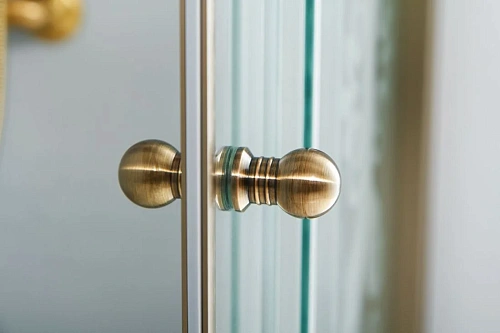 Душевой уголок CEZARES GIUBILEO-AH-1-120/90-SCORREVOLE-CP-Br 120x90см стекло с узором, профиль бронза Душевой уголок CEZARES GIUBILEO-AH-1-120/90-SCORREVOLE-CP-Br 120x90см стекло с узором, профиль бронза