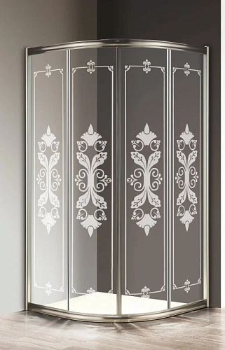 Душевой уголок CEZARES GIUBILEO-R-2-100-SCORREVOLE-CP-St 1000x1000 мм Душевой уголок CEZARES GIUBILEO-R-2-100-SCORREVOLE-CP-St 1000x1000 мм