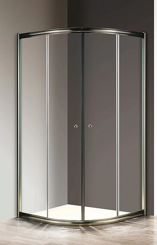 Душевой уголок CEZARES GIUBILEO-R-2-90-SCORREVOLE-C-Br 90x90см стекло прозрачное, профиль бронза Душевой уголок CEZARES GIUBILEO-R-2-90-SCORREVOLE-C-Br 90x90см стекло прозрачное, профиль бронза