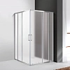 Душевой уголок CEZARES MOLVENO-A-22-90+20-P-Cr 110x110см стекло рифленое, профиль хром Душевой уголок CEZARES MOLVENO-A-22-90+20-P-Cr 110x110см стекло рифленое, профиль хром