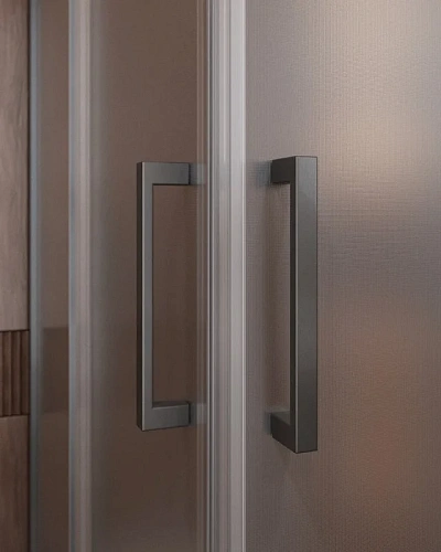 Душевой уголок CEZARES MOLVENO-A-22-90+20-P-GM цвет профиля оружейная сталь стекло рифленое 1100x1100 мм Душевой уголок CEZARES MOLVENO-A-22-90+20-P-GM цвет профиля оружейная сталь стекло рифленое 1100x1100 мм