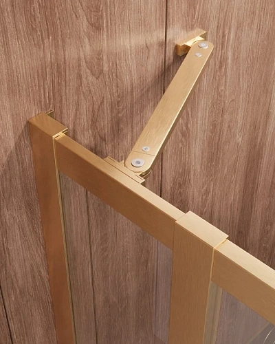 Душевой уголок CEZARES MOLVENO-A-22-90+30-C-BORO-IV цвет профиля брашированное золото стекло прозрачное 1200x1200 мм Душевой уголок CEZARES MOLVENO-A-22-90+30-C-BORO-IV цвет профиля брашированное золото стекло прозрачное 1200x1200 мм