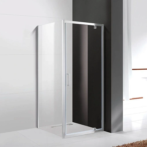 Душевой уголок CEZARES MOLVENO-AH-1-80/90-C-Cr-IV 80x90см стекло прозрачное, профиль хром Душевой уголок CEZARES MOLVENO-AH-1-80/90-C-Cr-IV 80x90см стекло прозрачное, профиль хром