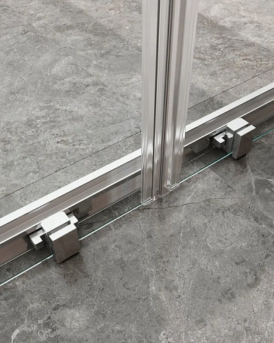 Душевой уголок CEZARES MOLVENO-AH-2/2-180/100-C-Cr-IV цвет профиля хром стекло прозрачное 1800x1000 мм Душевой уголок CEZARES MOLVENO-AH-2/2-180/100-C-Cr-IV цвет профиля хром стекло прозрачное 1800x1000 мм