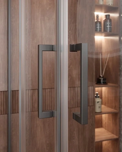 Душевой уголок CEZARES MOLVENO-AH-21-100+20-C-GM-IV цвет профиля оружейная сталь стекло прозрачное 1200x1000 мм Душевой уголок CEZARES MOLVENO-AH-21-100+20-C-GM-IV цвет профиля оружейная сталь стекло прозрачное 1200x1000 мм