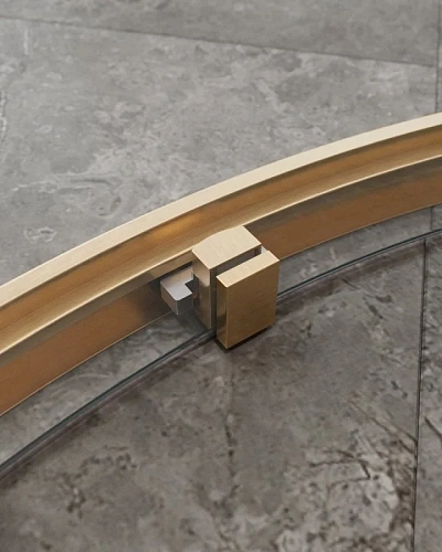 Душевой уголок CEZARES MOLVENO-R-11-90+30-C-BORO-IV цвет профиля брашированное золото стекло прозрачное 1200x1200 мм Душевой уголок CEZARES MOLVENO-R-11-90+30-C-BORO-IV цвет профиля брашированное золото стекло прозрачное 1200x1200 мм