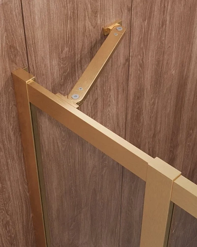 Душевой уголок CEZARES MOLVENO-RH-1-110/90-C-BORO-IV цвет профиля брашированное золото стекло прозрачное 1100x900 мм Душевой уголок CEZARES MOLVENO-RH-1-110/90-C-BORO-IV цвет профиля брашированное золото стекло прозрачное 1100x900 мм