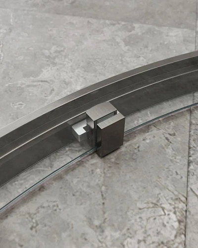 Душевой уголок CEZARES MOLVENO-RH-1-110/90-C-GM-IV цвет профиля оружейная сталь стекло прозрачное 1100x900 мм Душевой уголок CEZARES MOLVENO-RH-1-110/90-C-GM-IV цвет профиля оружейная сталь стекло прозрачное 1100x900 мм