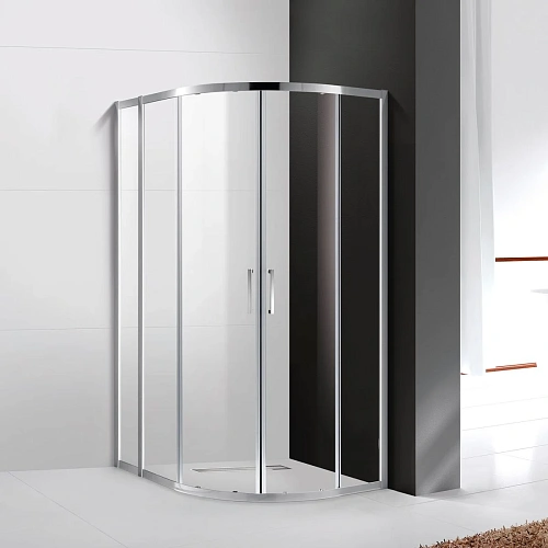 Душевой уголок CEZARES MOLVENO-RH-2-110/80-C-Cr-IV 110x80см стекло прозрачное, профиль хром Душевой уголок CEZARES MOLVENO-RH-2-110/80-C-Cr-IV 110x80см стекло прозрачное, профиль хром