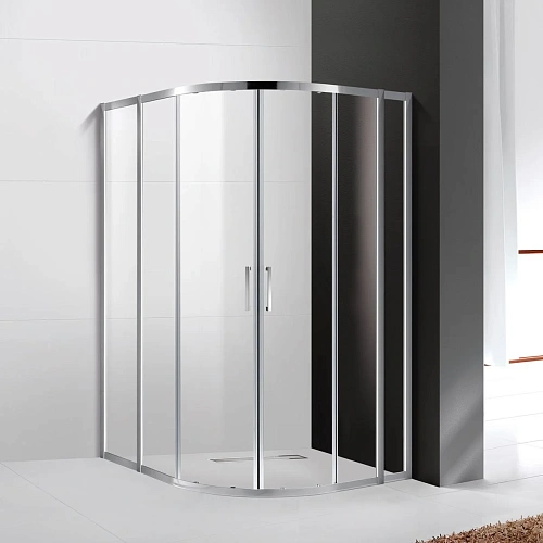 Душевой уголок CEZARES MOLVENO-RH-22-120/110-C-Cr-IV 120x110см стекло прозрачное, профиль хром Душевой уголок CEZARES MOLVENO-RH-22-120/110-C-Cr-IV 120x110см стекло прозрачное, профиль хром