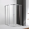 Душевой уголок CEZARES MOLVENO-RH-22-130/120-C-Cr-IV 130x120см стекло прозрачное, профиль хром