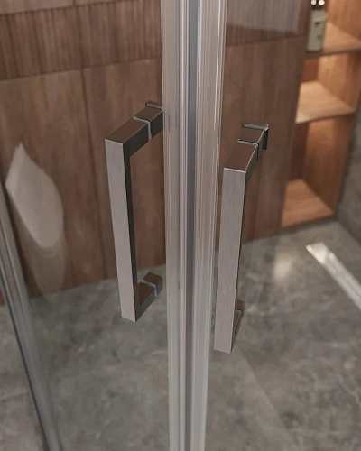 Душевой уголок CEZARES MOLVENO-RH-22-130/120-C-GM-IV цвет профиля оружейная сталь стекло прозрачное 1300x1200 мм Душевой уголок CEZARES MOLVENO-RH-22-130/120-C-GM-IV цвет профиля оружейная сталь стекло прозрачное 1300x1200 мм