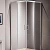 Душевой уголок CEZARES MOMENTO-A-2-100-C-Cr 100x100см стекло прозрачное, профиль хром Душевой уголок CEZARES MOMENTO-A-2-100-C-Cr 100x100см стекло прозрачное, профиль хром