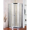 Душевой уголок Cezares Pratico R-2 (90x90) прозрачное стекло PRATICO-R-2-90-C-Cr