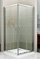Душевой уголок CEZARES PRATICO-A-2-100-C-Cr 100x100см стекло прозрачное, профиль хром Душевой уголок CEZARES PRATICO-A-2-100-C-Cr 100x100см стекло прозрачное, профиль хром