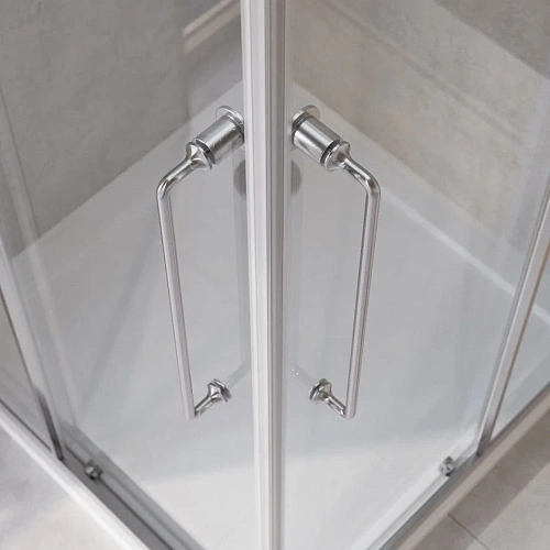 Душевой уголок CEZARES RELAX-304-AH-2-120/90-C-CR 120x90см стекло прозрачное, профиль хром Душевой уголок CEZARES RELAX-304-AH-2-120/90-C-CR 120x90см стекло прозрачное, профиль хром