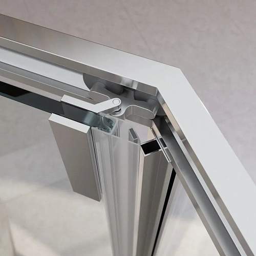 Душевой уголок CEZARES RELAX-304-P-1-100-C-CR 100x100см стекло прозрачное, профиль хром Душевой уголок CEZARES RELAX-304-P-1-100-C-CR 100x100см стекло прозрачное, профиль хром