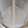 Душевой уголок CEZARES RELAX-304-R-2-90-C-BORO 90x90см стекло прозрачное, профиль брашированное золото Душевой уголок CEZARES RELAX-304-R-2-90-C-BORO 90x90см стекло прозрачное, профиль брашированное золото