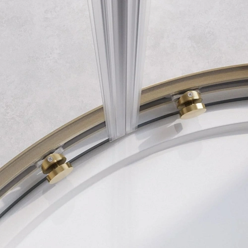 Душевой уголок CEZARES RELAX-304-RH-2-120/90-C-BORO 120x90см стекло прозрачное, профиль брашированное золото Душевой уголок CEZARES RELAX-304-RH-2-120/90-C-BORO 120x90см стекло прозрачное, профиль брашированное золото