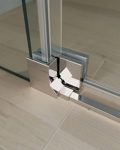 Душевой уголок CEZARES SLIDER-A-2-90/100-C-Cr 90-100x90-100см стекло прозрачное, профиль хром Душевой уголок CEZARES SLIDER-A-2-90/100-C-Cr 90-100x90-100см стекло прозрачное, профиль хром