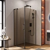 Душевой уголок CEZARES SLIDER-AH-1-100-70/80-BR-NERO 70-80x100см стекло тонированное (бронза), профиль черный Душевой уголок CEZARES SLIDER-AH-1-100-70/80-BR-NERO 70-80x100см стекло тонированное (бронза), профиль черный
