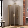 Душевой уголок CEZARES SLIDER-AH-1-80-80/90-BR-BORO 80-90x80см стекло тонированное (бронза), профиль брашированное золото Душевой уголок CEZARES SLIDER-AH-1-80-80/90-BR-BORO 80-90x80см стекло тонированное (бронза), профиль брашированное золото