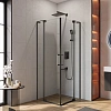 Душевой уголок CEZARES SLIDER-AH-2-70/80-80/90-C-NERO 70-80x80-90см стекло прозрачное, профиль черный Душевой уголок CEZARES SLIDER-AH-2-70/80-80/90-C-NERO 70-80x80-90см стекло прозрачное, профиль черный