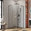 Душевой уголок CEZARES SLIDER-AH-2-80/90-90/100-C-GM 80-90x90-100см стекло прозрачное, профиль оружейная сталь Душевой уголок CEZARES SLIDER-AH-2-80/90-90/100-C-GM 80-90x90-100см стекло прозрачное, профиль оружейная сталь