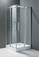 Душевой уголок CEZARES STYLUS-O-M-A-2-90-C-Cr 90x90см стекло прозрачное, профиль хром Душевой уголок CEZARES STYLUS-O-M-A-2-90-C-Cr 90x90см стекло прозрачное, профиль хром