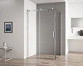 Душевой уголок CEZARES STYLUS-SOFT-AH-1-150/90-C-Cr 150x90см стекло прозрачное, профиль хром Душевой уголок CEZARES STYLUS-SOFT-AH-1-150/90-C-Cr 150x90см стекло прозрачное, профиль хром