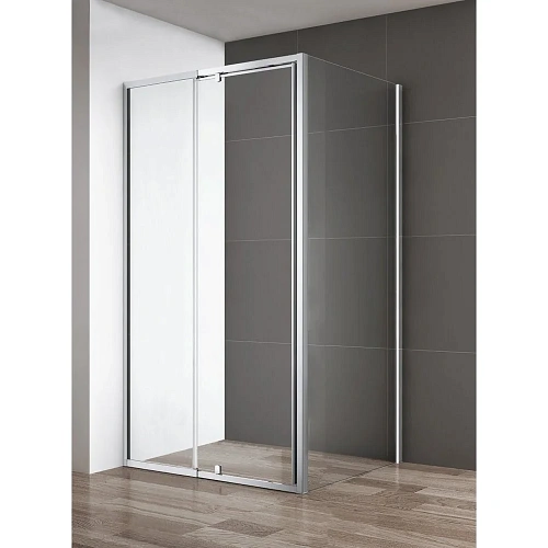Душевой уголок Cezares Variante AH1 (130/140x90) прозрачное стекло VARIANTE-AH-1-130/140-90-C-Cr Душевой уголок Cezares Variante AH1 (130/140x90) прозрачное стекло VARIANTE-AH-1-130/140-90-C-Cr