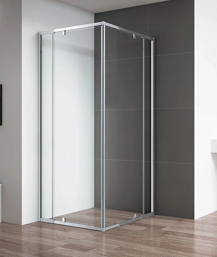 Душевой уголок CEZARES VARIANTE-A/AH-2-80/90-C-Cr 80-90см стекло прозрачное, профиль хром Душевой уголок CEZARES VARIANTE-A/AH-2-80/90-C-Cr 80-90см стекло прозрачное, профиль хром