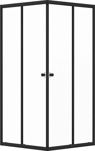 Душевой уголок DIWO Анапа 90х90, профиль черный матовый с линейным трапом CK DRAIN 1105-00165 65 см 594698 Душевой уголок DIWO Анапа 90х90, профиль черный матовый с линейным трапом CK DRAIN 1105-00165 65 см 594698