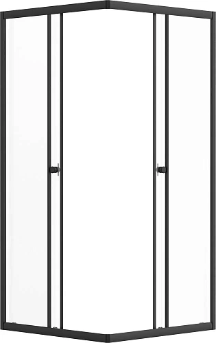 Душевой уголок DIWO Анапа 90х90, профиль черный матовый с линейным трапом CK DRAIN 1105-00165 65 см 594698 Душевой уголок DIWO Анапа 90х90, профиль черный матовый с линейным трапом CK DRAIN 1105-00165 65 см 594698