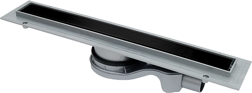 Душевой уголок DIWO Анапа 90х90, профиль черный матовый с линейным трапом CK DRAIN 1105-00165 65 см 594698 Душевой уголок DIWO Анапа 90х90, профиль черный матовый с линейным трапом CK DRAIN 1105-00165 65 см 594698