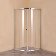 Душевой уголок DIWO Коломна KL01-100TCR/G 100х100, профиль хром матовый 556948 Душевой уголок DIWO Коломна KL01-100TCR/G 100х100, профиль хром матовый 556948