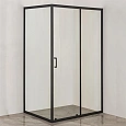 Душевой уголок DIWO Смоленск 120х90 см, профиль черный 555733 Душевой уголок DIWO Смоленск 120х90 см, профиль черный 555733