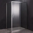 Душевой уголок DIWO Смоленск 160х80 см, профиль хром матовый 556388 Душевой уголок DIWO Смоленск 160х80 см, профиль хром матовый 556388