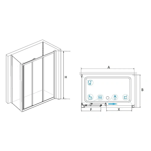 Душевой уголок RGW CL-40-1 (CL-11 + Z-060-1) 040940148-011 Душевой уголок RGW CL-40-1 (CL-11 + Z-060-1) 040940148-011