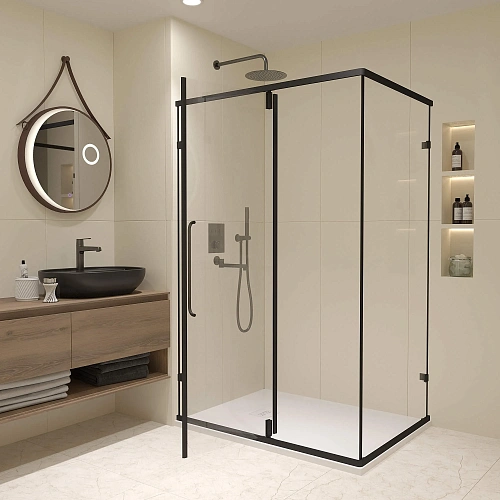 Душевой уголок RGW CL-46B 1000x800 мм 72094608-14 черный Easy Clean Душевой уголок RGW CL-46B 1000x800 мм 72094608-14 черный Easy Clean